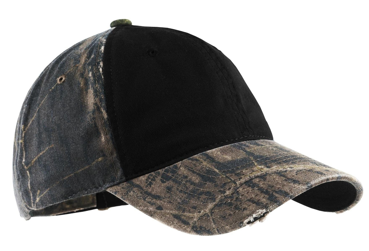 Port Authority Headwear Port Authority® Camo Cap with Contrast Front Panel. C807