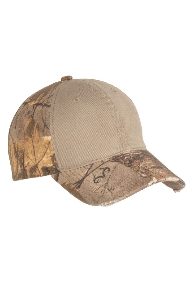 Port Authority Headwear Port Authority® Camo Cap with Contrast Front Panel. C807