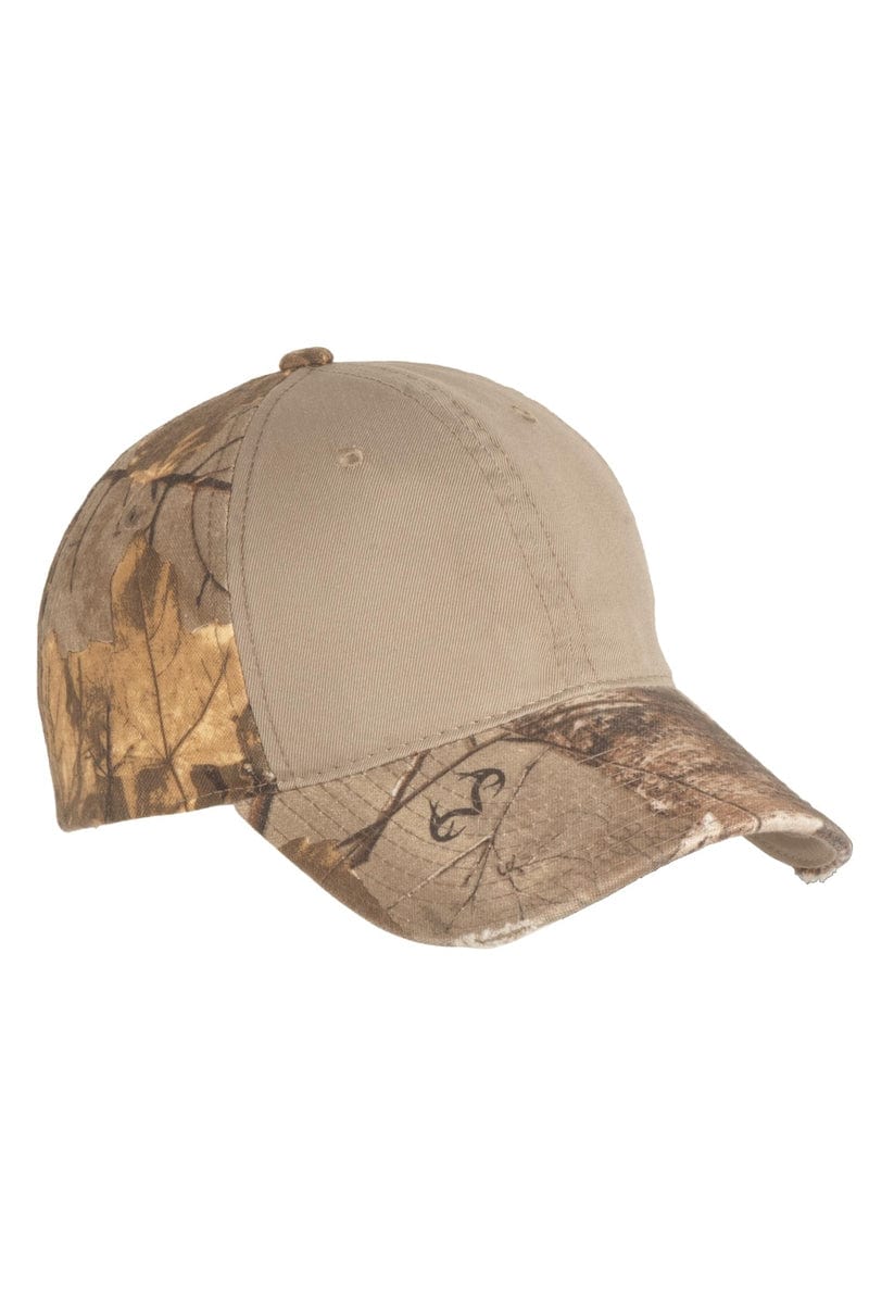 Port Authority Headwear Port Authority® Camo Cap with Contrast Front Panel. C807