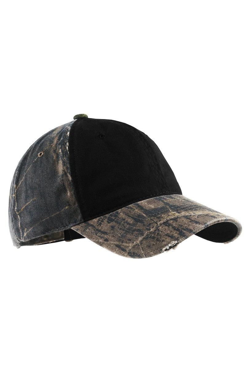 Port Authority Headwear Port Authority® Camo Cap with Contrast Front Panel. C807
