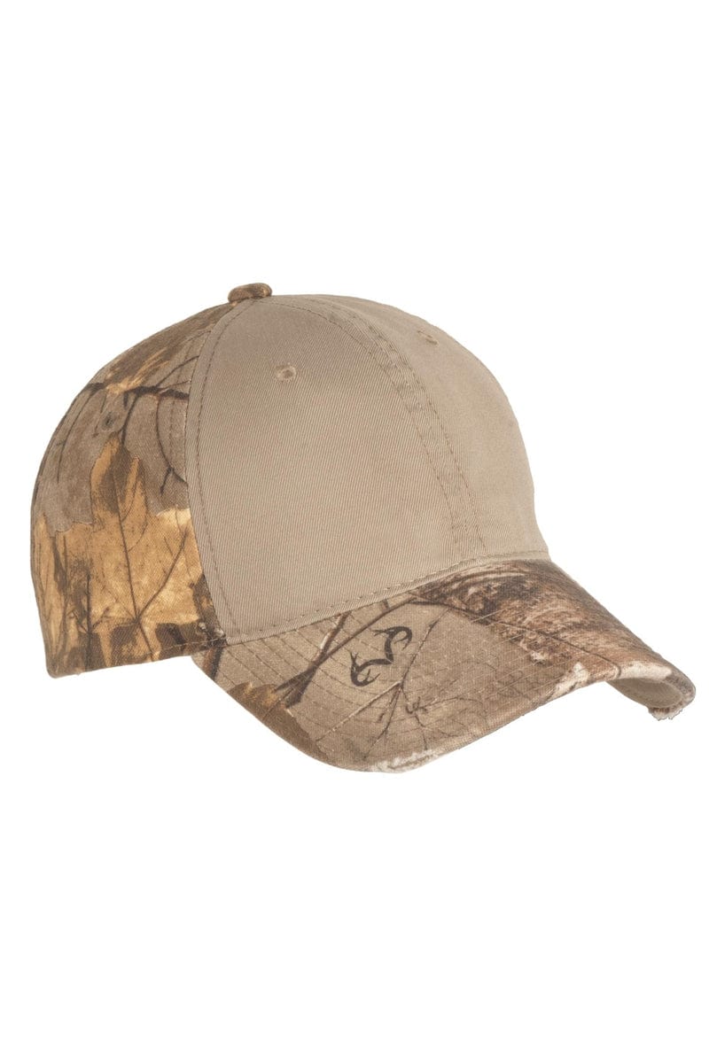 Port Authority Headwear Port Authority® Camo Cap with Contrast Front Panel. C807