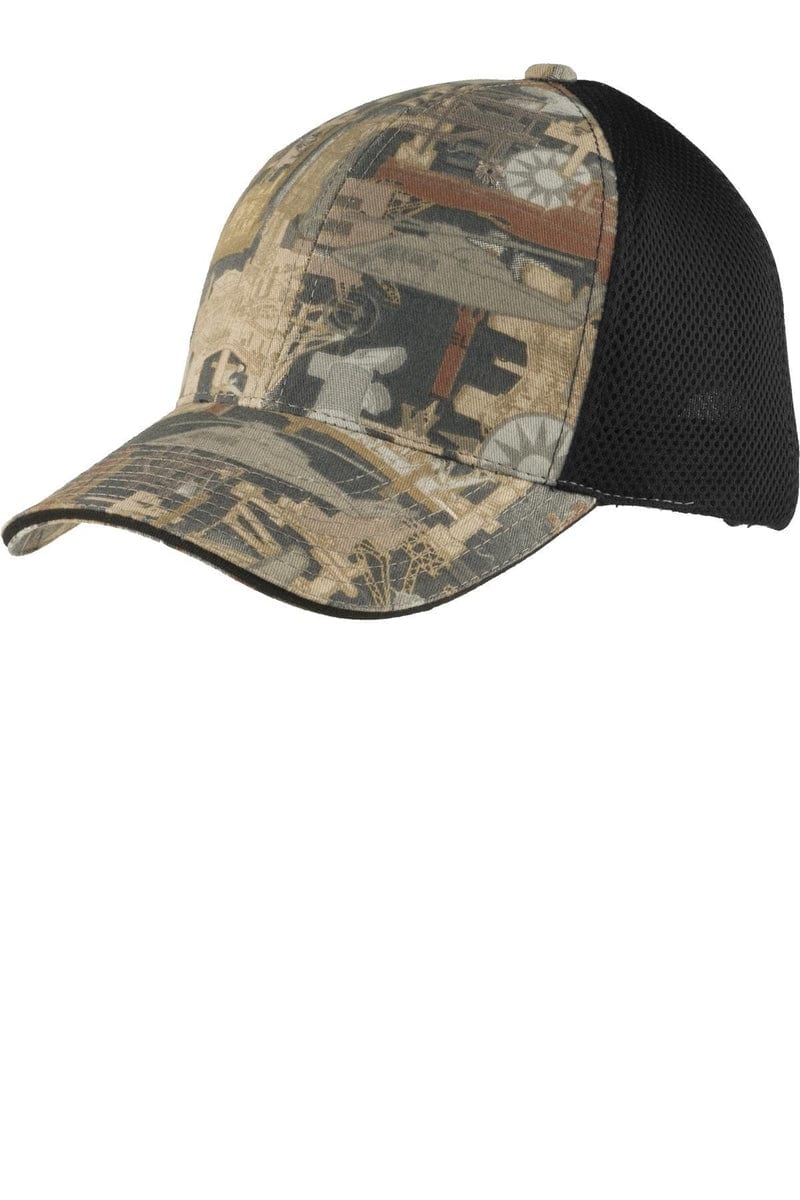 Port Authority Headwear Port Authority® Camouflage Cap with Air Mesh Back. C912