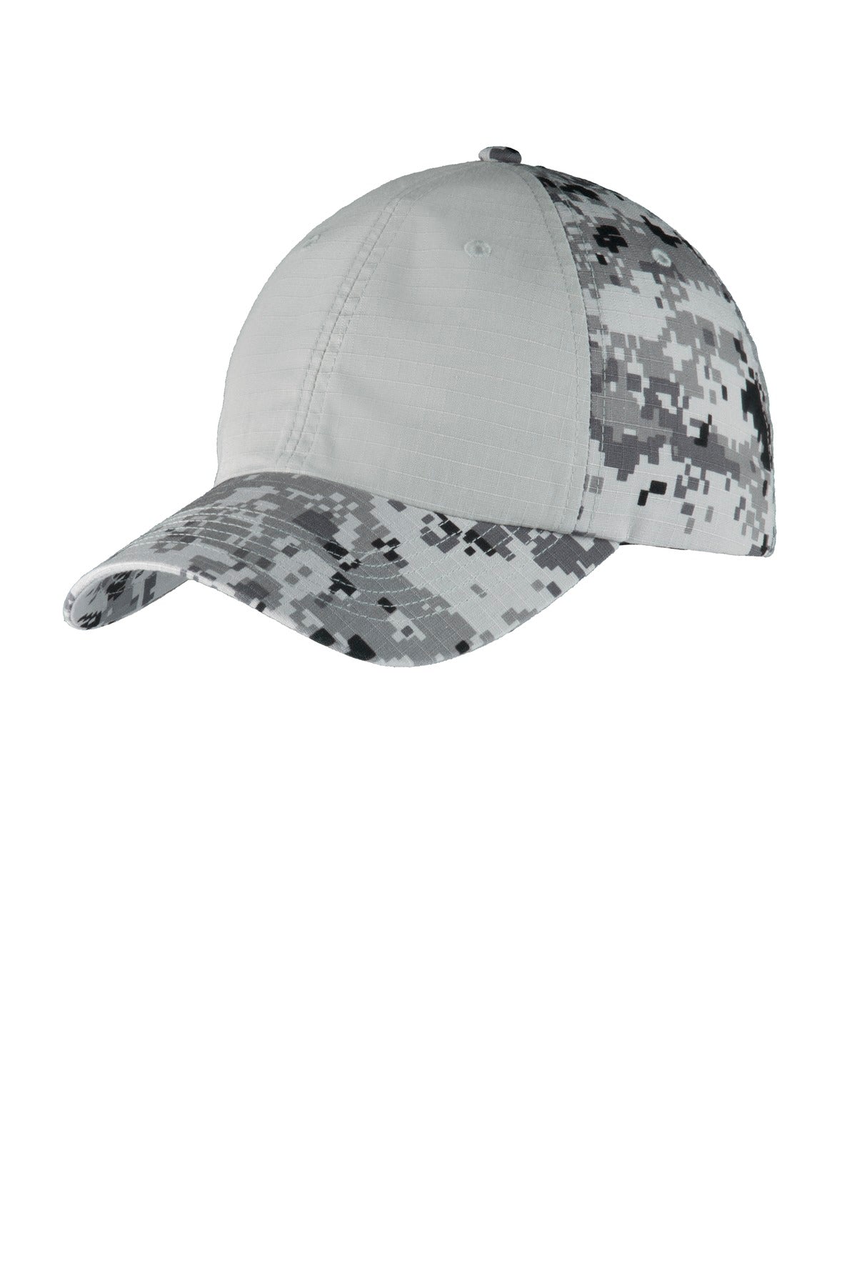 Port Authority Headwear Port Authority® Colorblock Digital Ripstop Camouflage Cap. C926