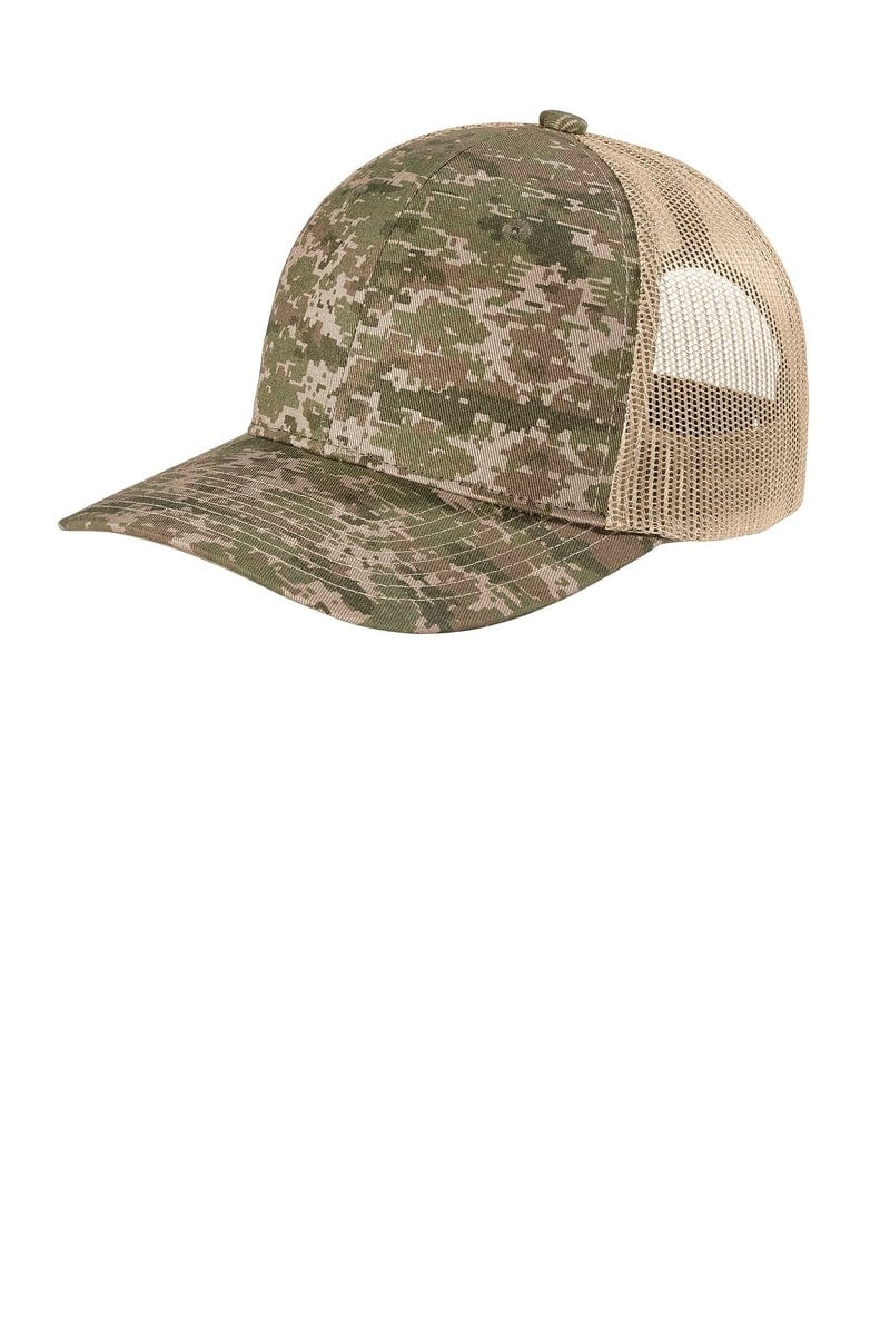 Port Authority Headwear Port Authority  ®  Digi Camo Snapback Trucker Cap C114