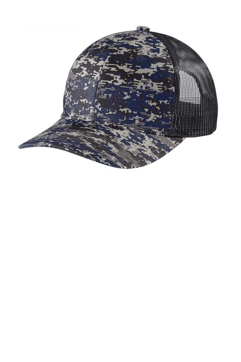 Port Authority Headwear Port Authority  ®  Digi Camo Snapback Trucker Cap C114
