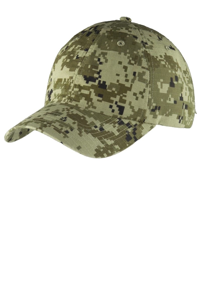 Port Authority Headwear Port Authority® Digital Ripstop Camouflage Cap. C925