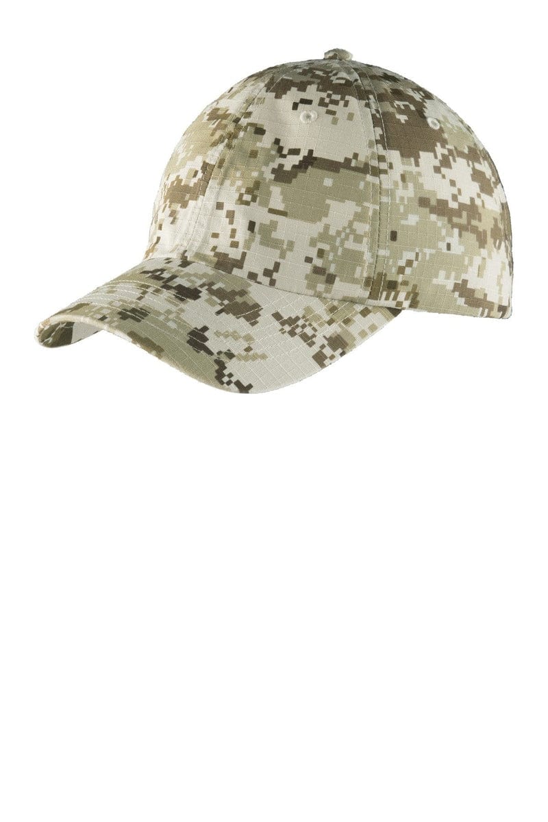 Port Authority Headwear Port Authority® Digital Ripstop Camouflage Cap. C925