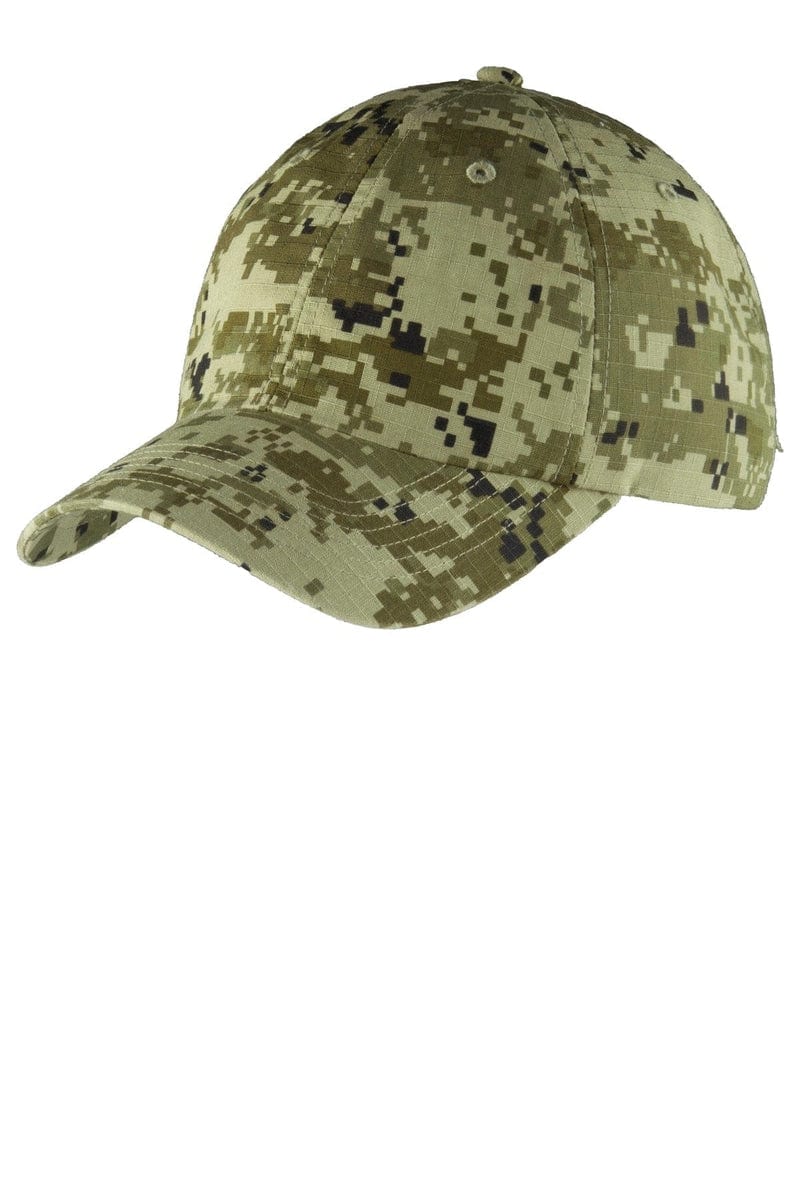 Port Authority Headwear Port Authority® Digital Ripstop Camouflage Cap. C925