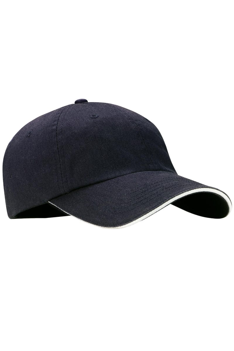 Port Authority Headwear Port Authority® Sandwich Bill Cap with Striped Closure.  C830