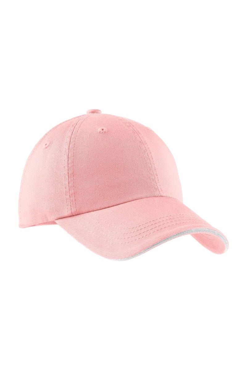 Port Authority Headwear Port Authority® Sandwich Bill Cap with Striped Closure.  C830