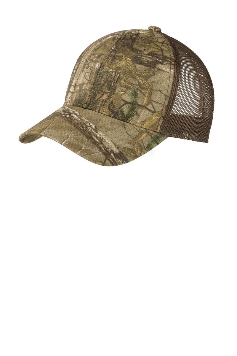 Port Authority Headwear Port Authority® Structured Camouflage Mesh Back Cap. C930