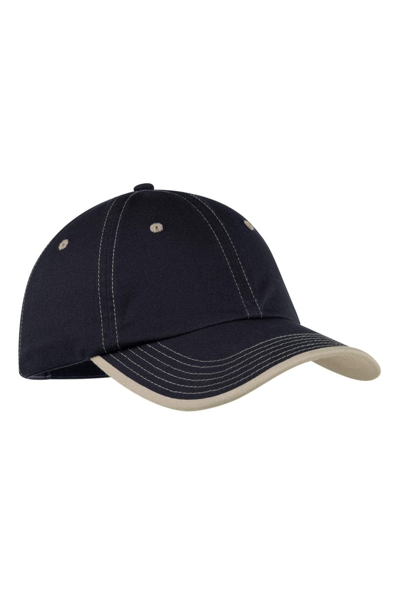 Port Authority Headwear Port Authority Vintage Washed Contrast Stitch Cap: C835