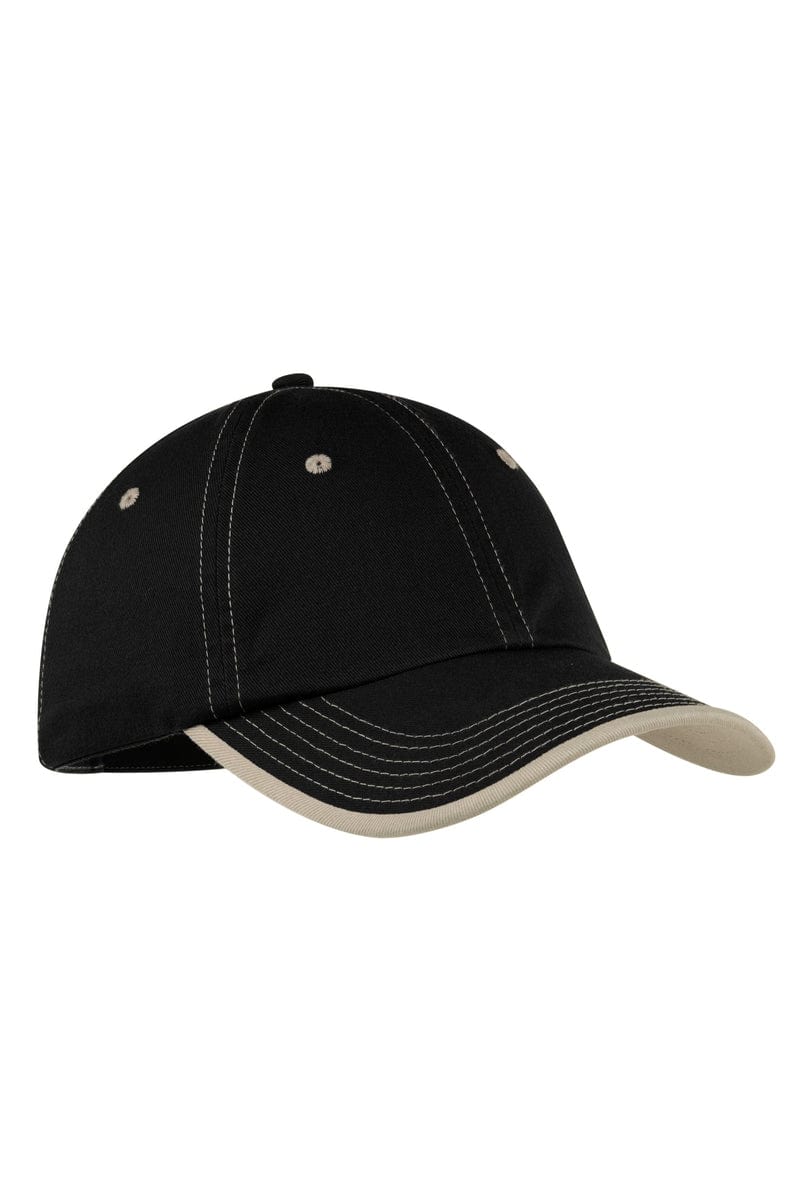 Port Authority Headwear Port Authority Vintage Washed Contrast Stitch Cap: C835