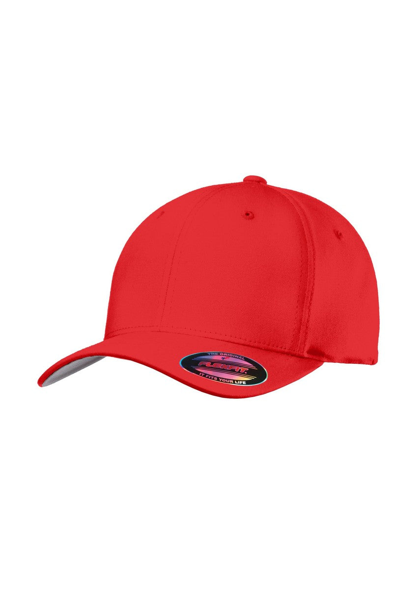 Port Authority Headwear S/M / True Red Port Authority® Flexfit® Cotton Twill Cap. C813