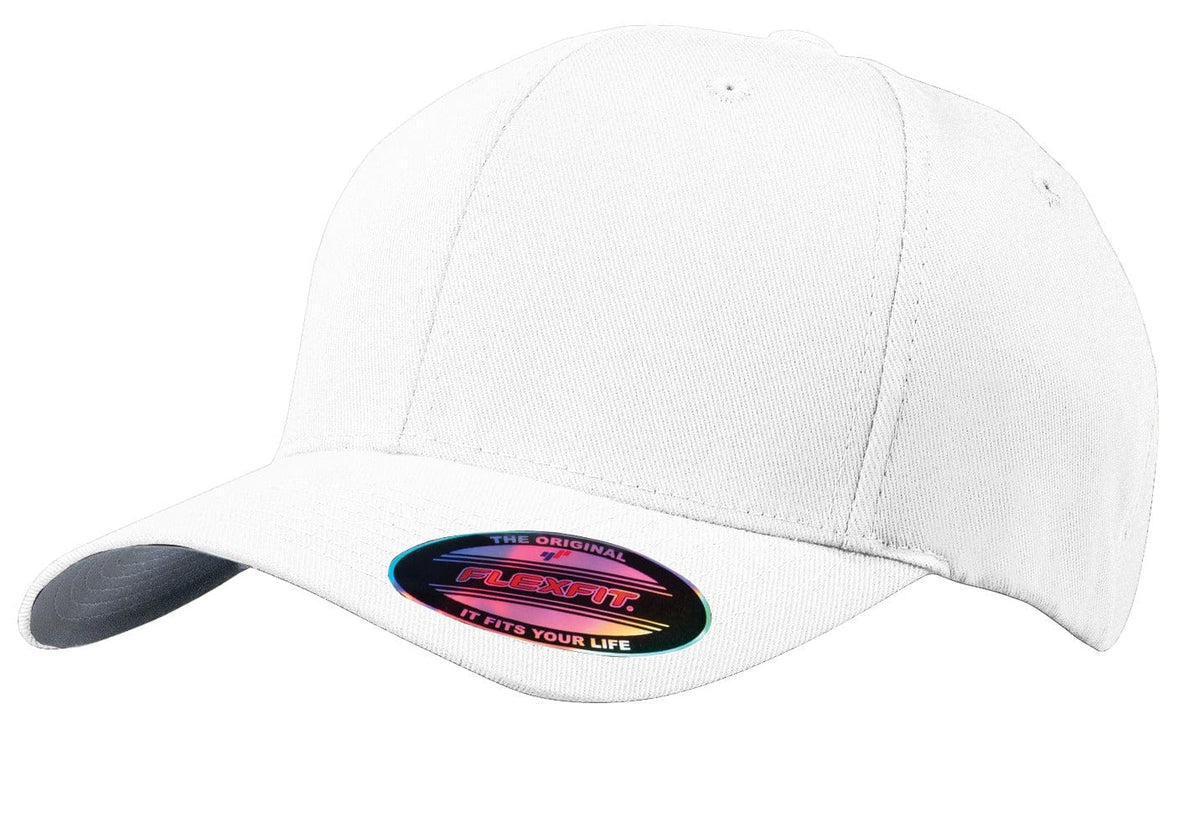 Port Authority Headwear S/M / White Port Authority Flexfit Cap. C865