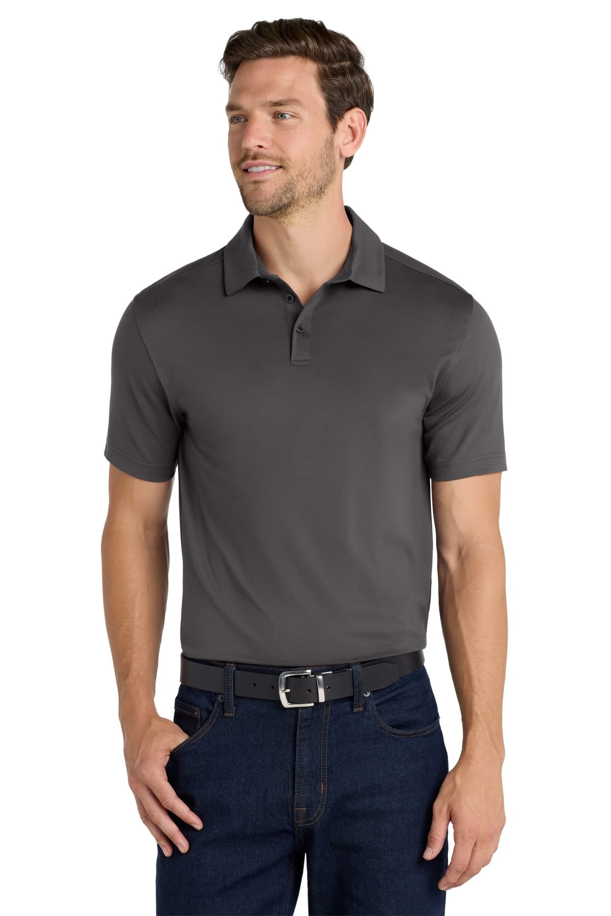 Port Authority K682 XS / Graphite Port Authority K682 City Stretch Polo