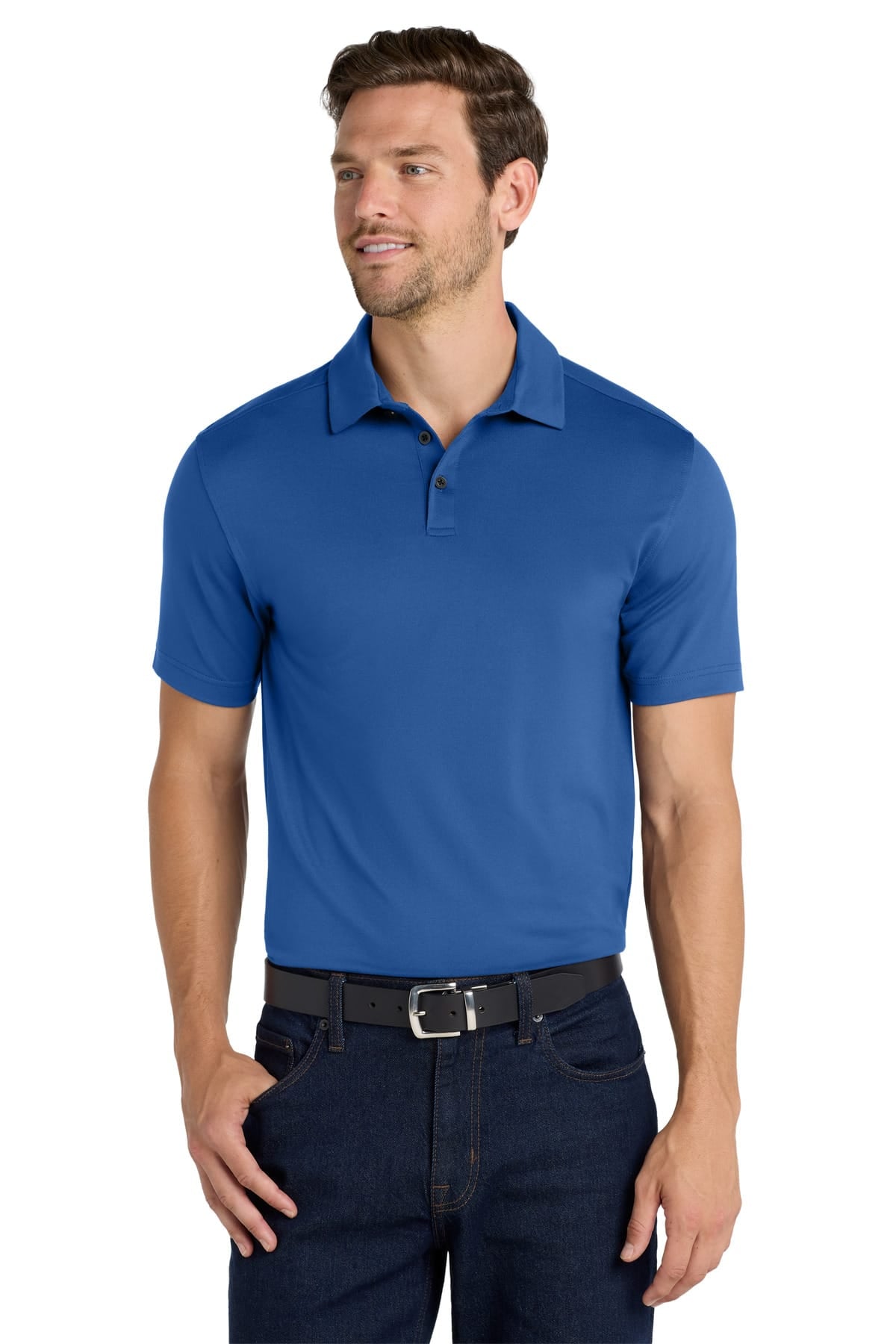 Port Authority K682 XS / True Blue Port Authority K682 City Stretch Polo