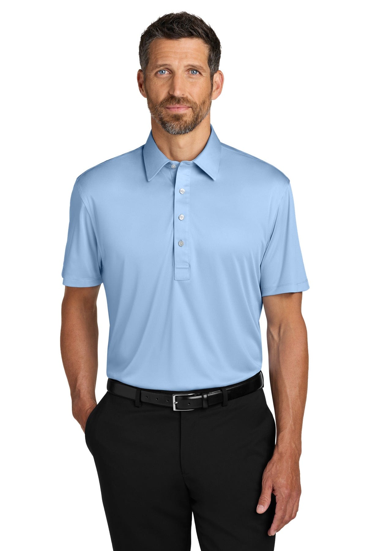 Port Authority K700 XS / Cloud Blue Port Authority ®  Shirt Collar Polo K700