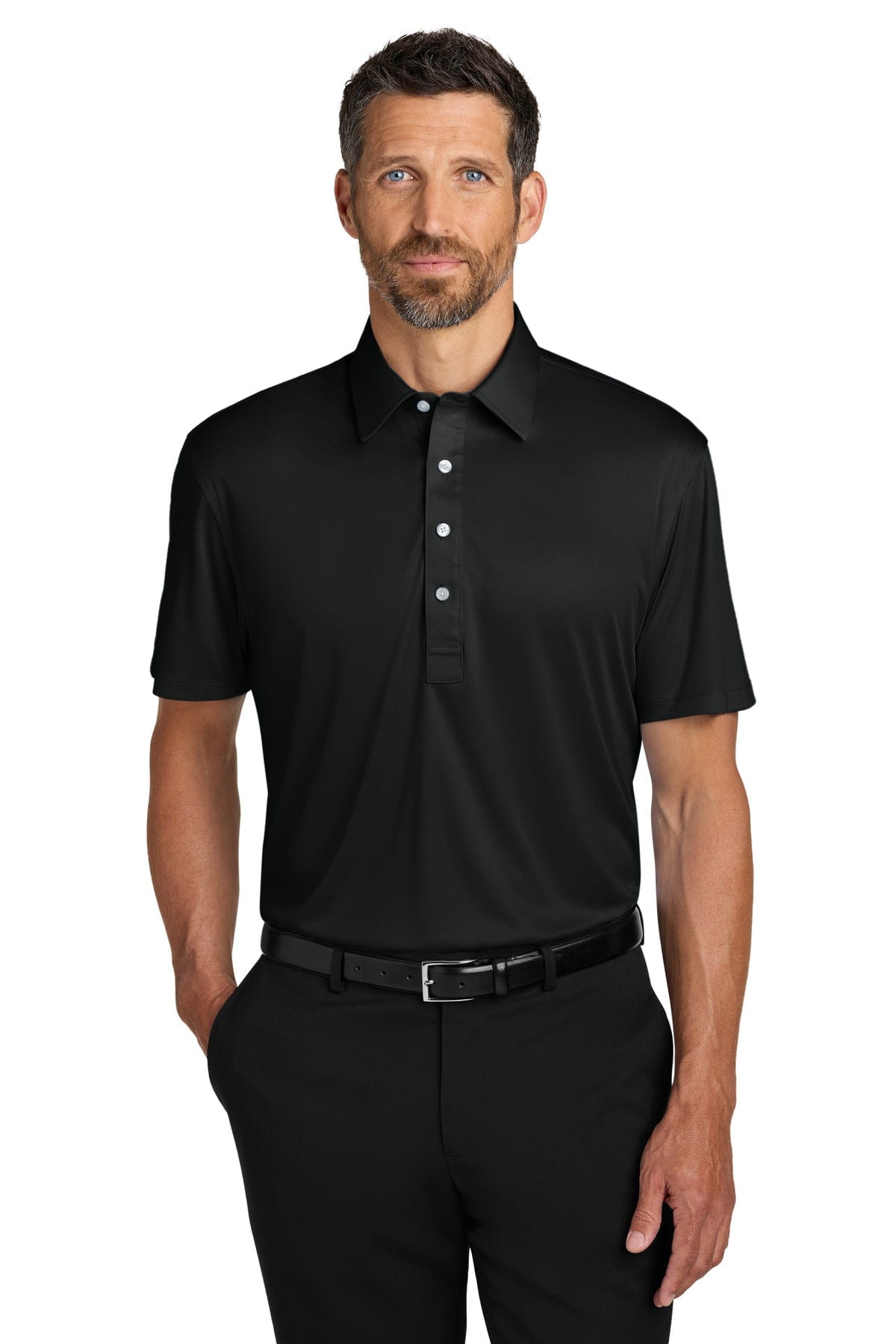 Port Authority K700 XS / Deep Black Port Authority ®  Shirt Collar Polo K700