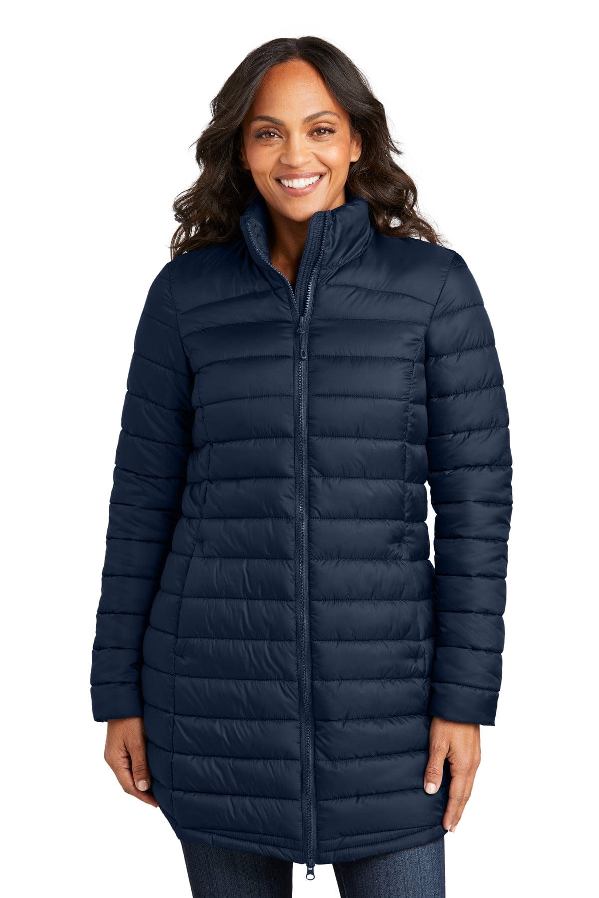 Port Authority Ladies Port Authority L365: Ladies Horizon Puffy Long Jacket