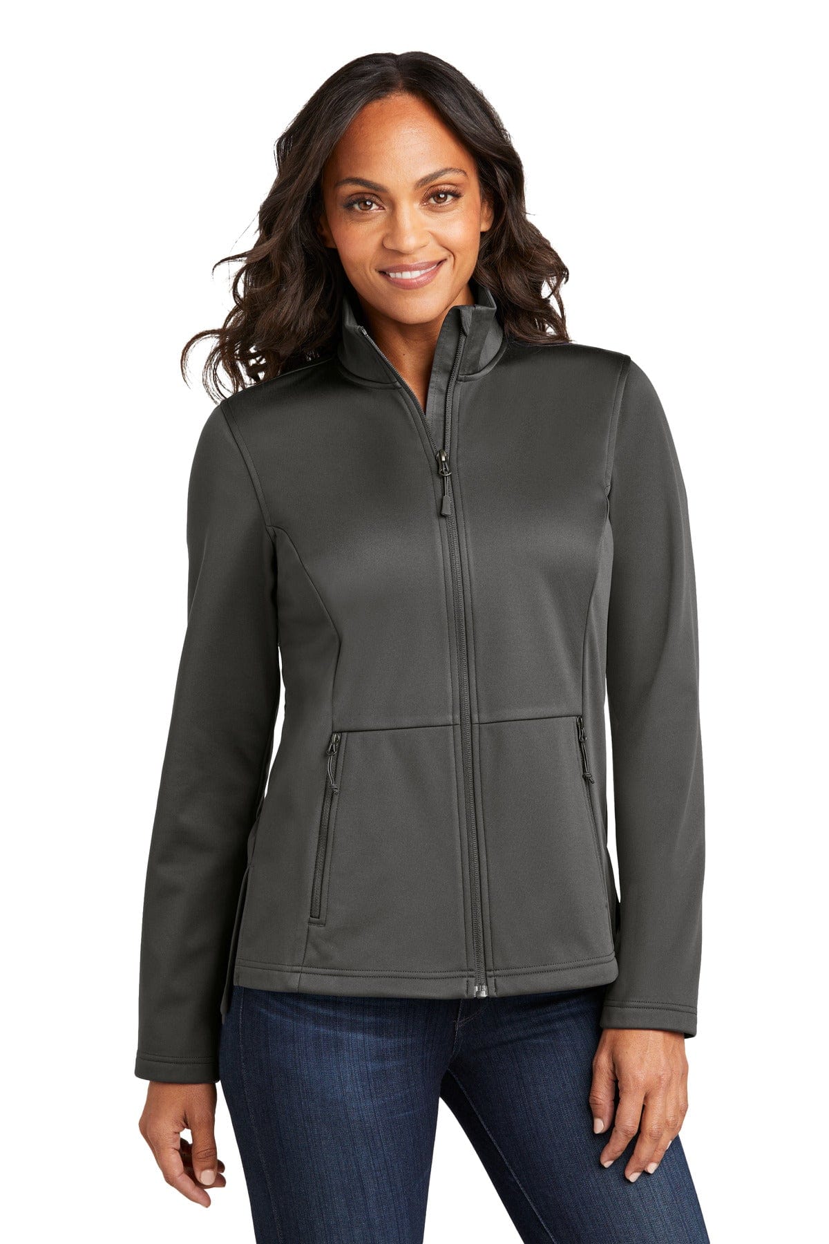 Port Authority Ladies 4XL / Grey Steel Port Authority L617: Ladies Flexshell Jacket