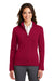 Port Authority Ladies 4XL / True Red DISCONTINUED  Port Authority ®  Ladies Flatback Rib Full-Zip Jacket.  L221