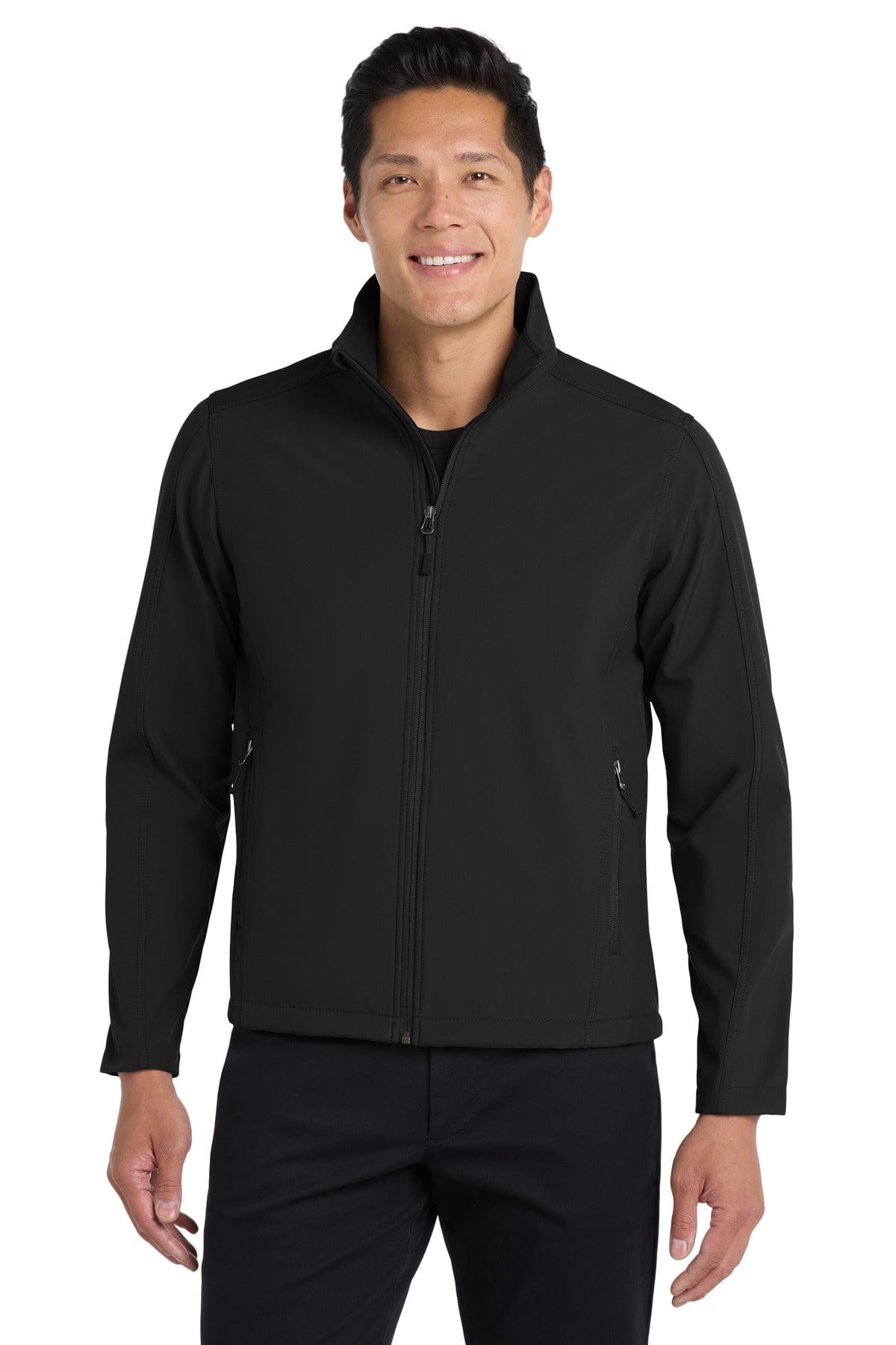 Port Authority Outerwear LT / Black Port Authority ®  Tall Core Soft Shell Jacket. TLJ317