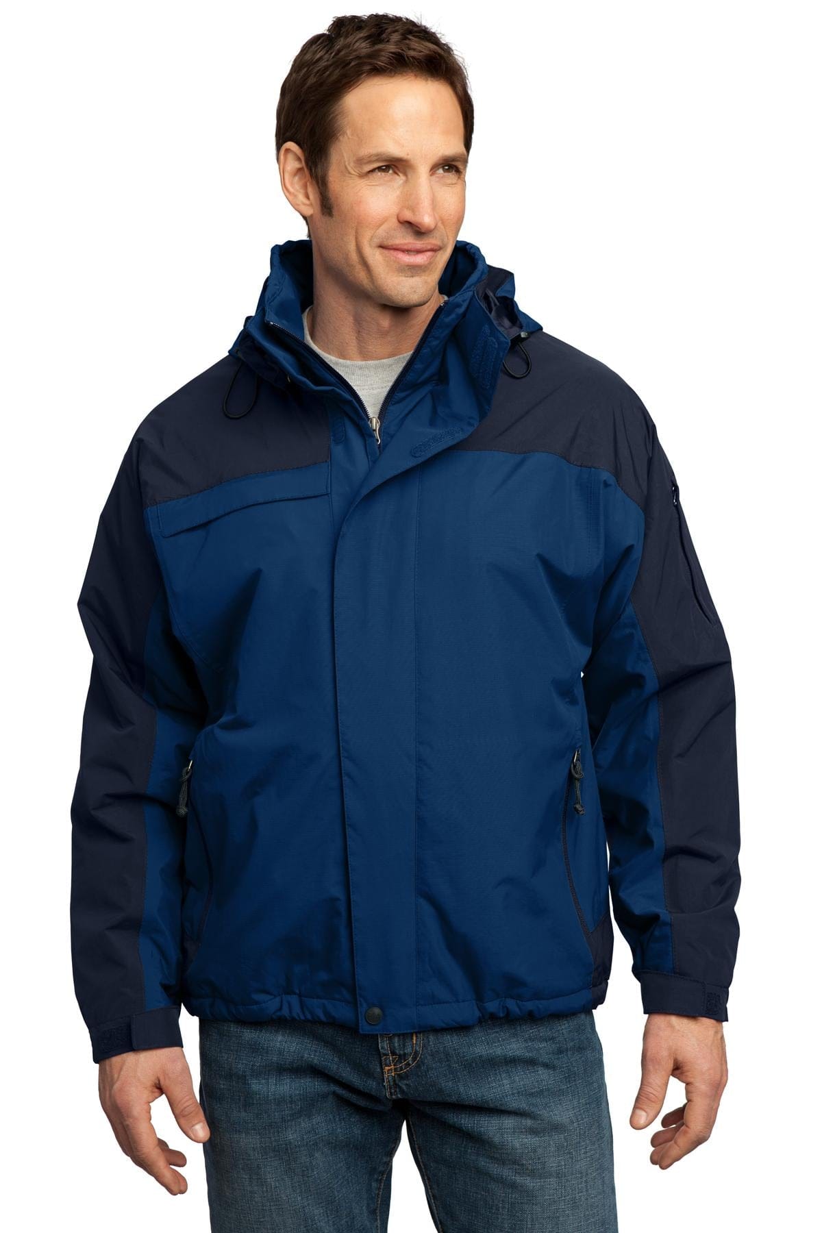 Port Authority Outerwear LT / Regatta Blue/ Navy Port Authority ®  Tall Nootka Jacket. TLJ792