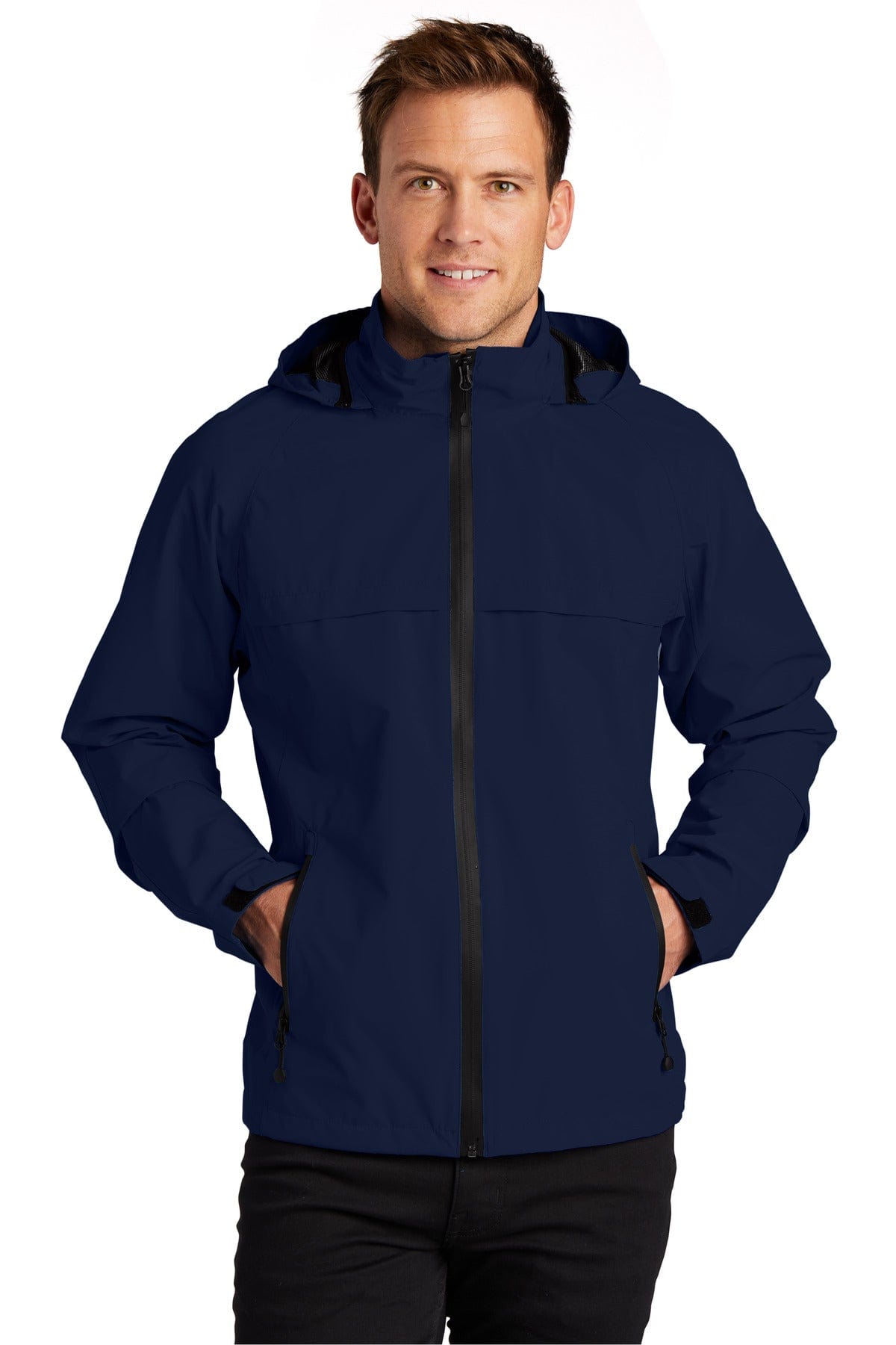 Port Authority Outerwear LT / True Navy Port Authority TLJ333: Tall Torrent Waterproof Jacket TLJ333