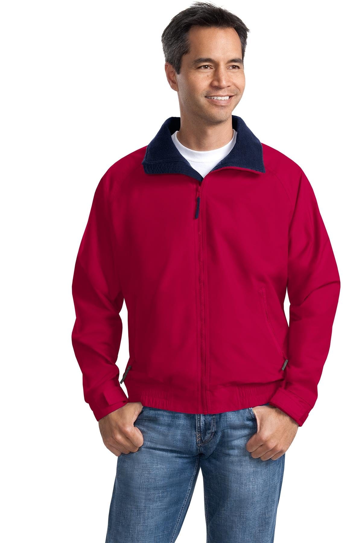 Port Authority Outerwear LT / True Red/ True Navy DISCONTINUED  Port Authority ®  Tall Competitor™  Jacket. TLJP54