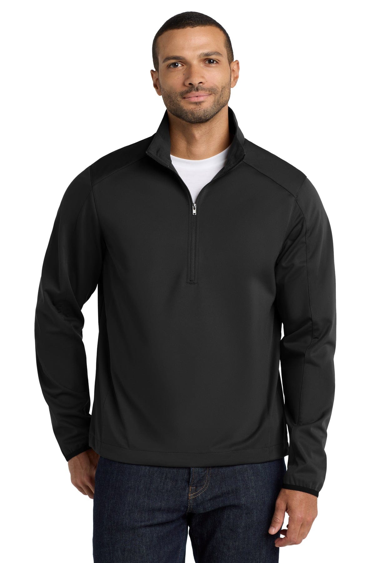Port Authority Outerwear Port Authority®  Active 1/2-Zip Soft Shell Jacket. J716