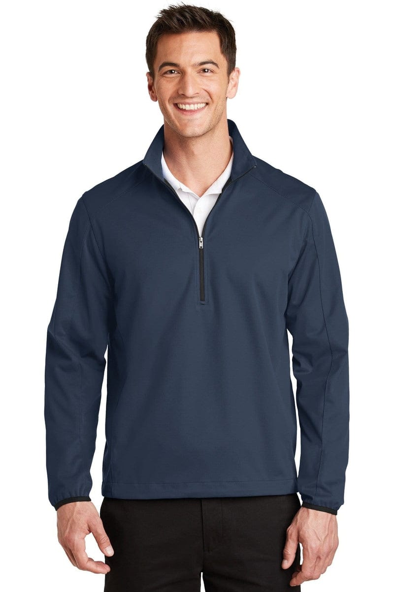 Port Authority Outerwear Port Authority®  Active 1/2-Zip Soft Shell Jacket. J716