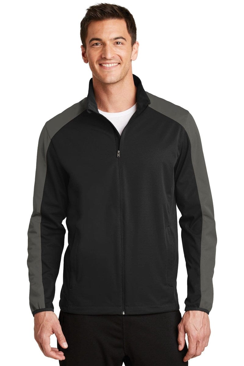 Port Authority Outerwear Port Authority®  Active Colorblock Soft Shell Jacket. J718