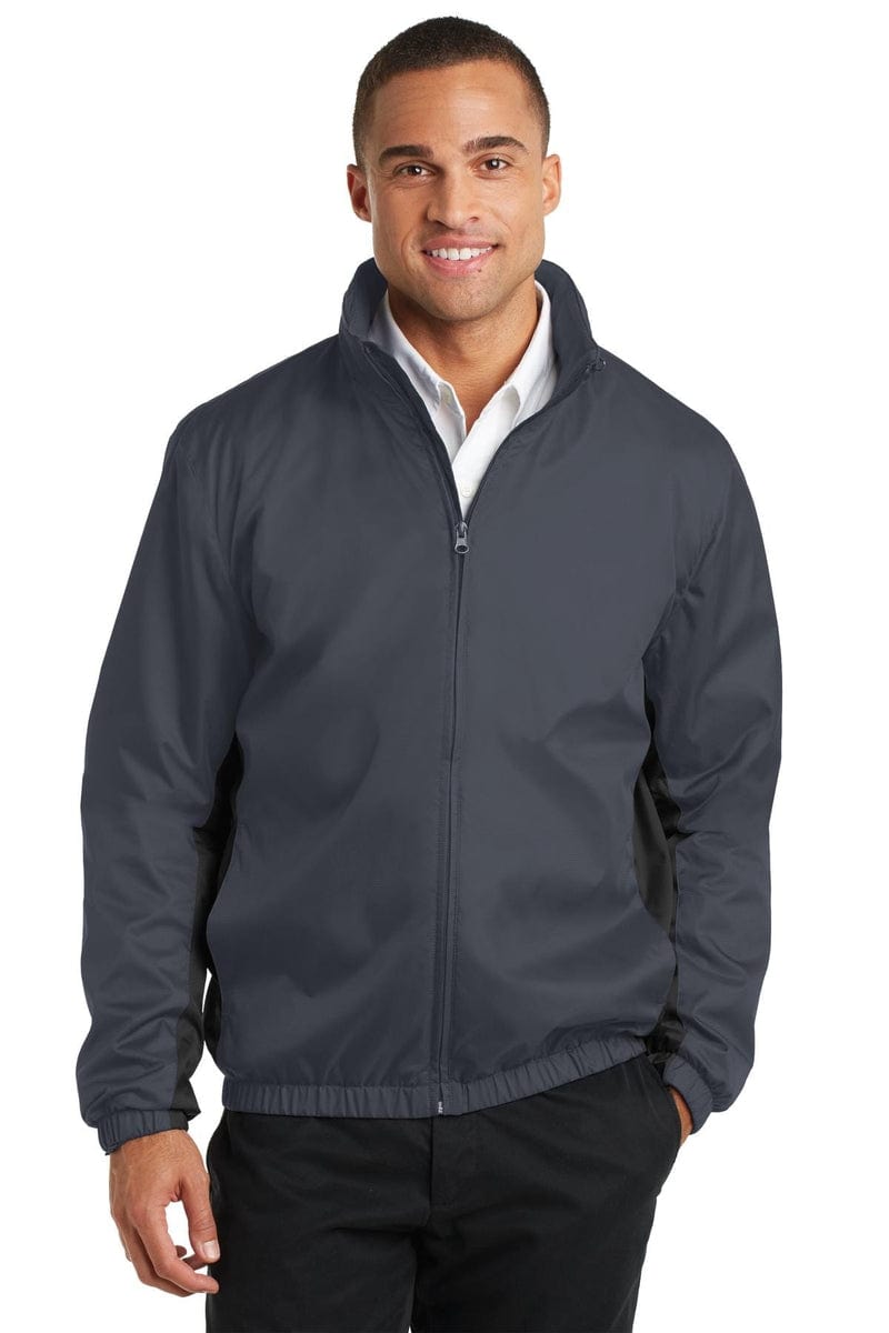 Port Authority Outerwear Port Authority®  Core Colorblock Wind Jacket. J330