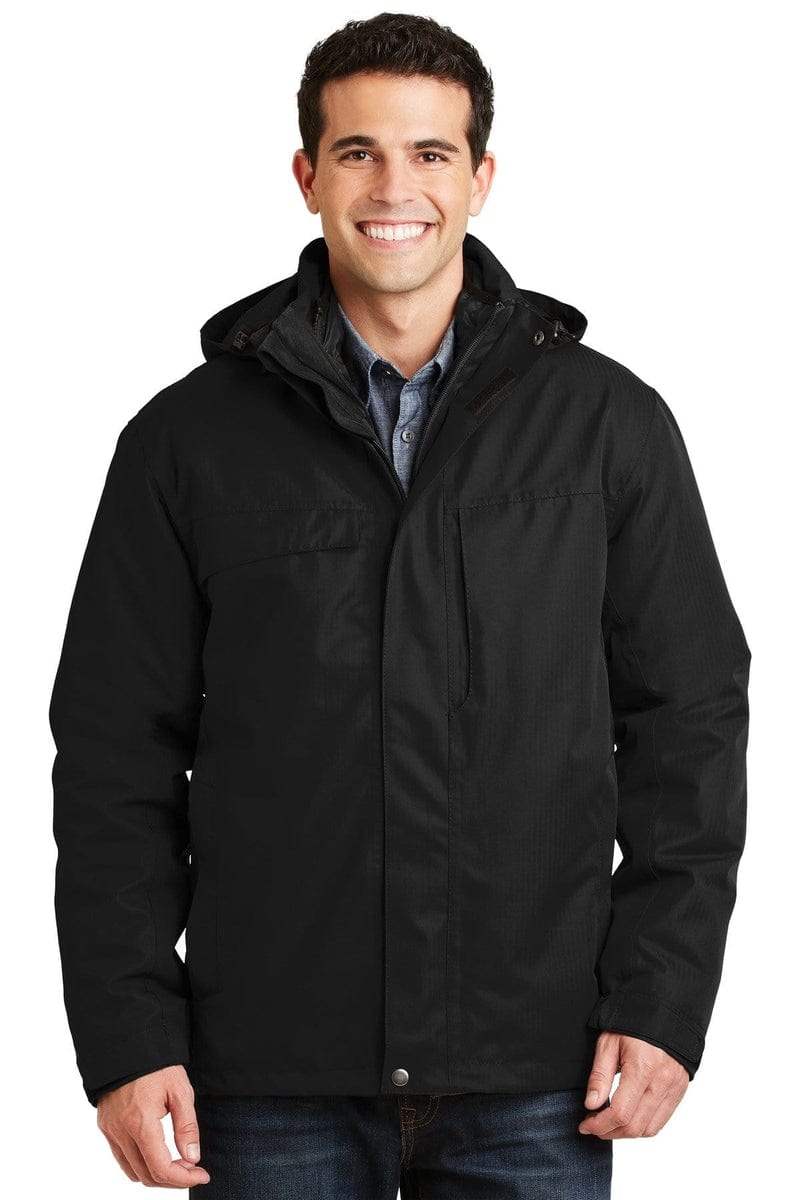 Port Authority Outerwear Port Authority®  Herringbone 3-in-1 Parka. J302