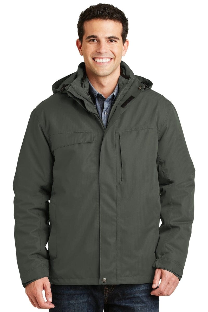 Port Authority Outerwear Port Authority®  Herringbone 3-in-1 Parka. J302