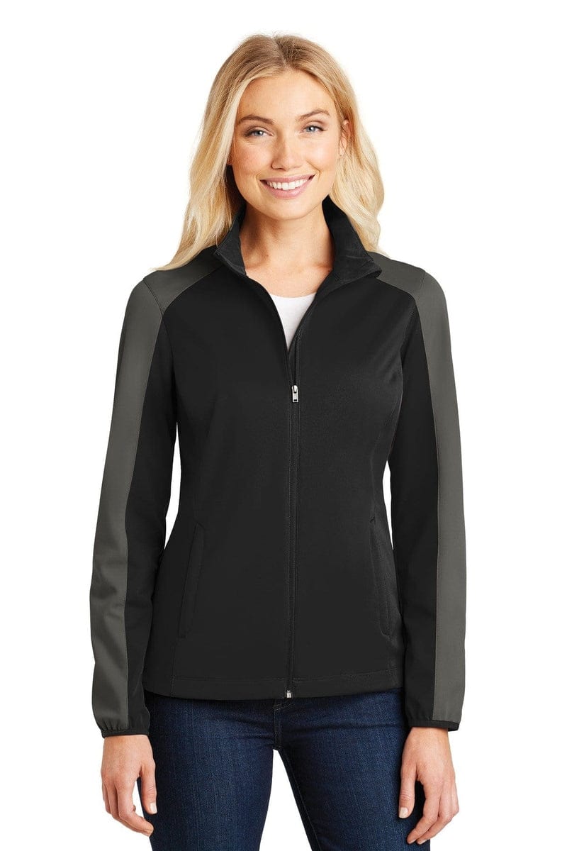Port Authority Outerwear Port Authority ®  Ladies Active Colorblock Soft Shell Jacket. L718