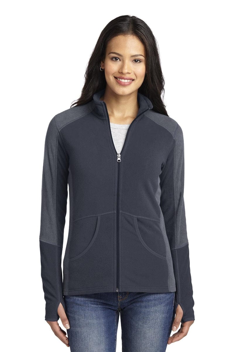 Port Authority Outerwear Port Authority ®  Ladies Colorblock Microfleece Jacket. L230