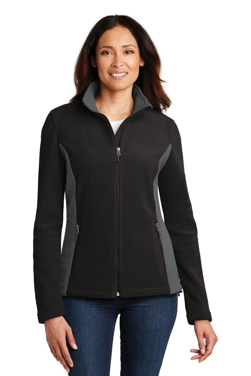 Port Authority Outerwear Port Authority ®  Ladies Colorblock Value Fleece Jacket. L216