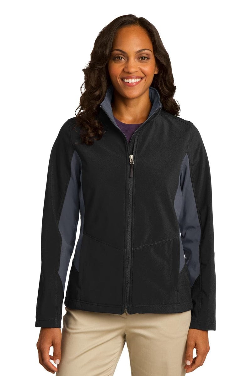 Port Authority Outerwear Port Authority ®  Ladies Core Colorblock Soft Shell Jacket. L318