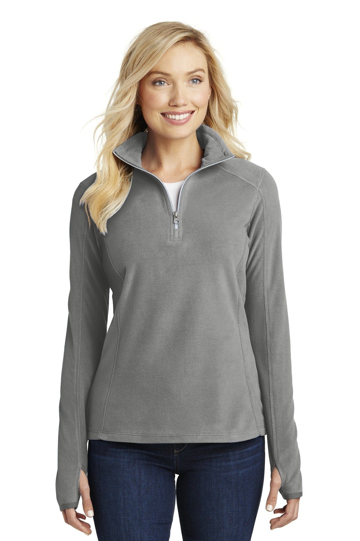 Port Authority Outerwear Port Authority ®  Ladies Microfleece 1/2-Zip Pullover. L224