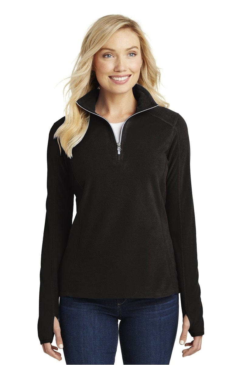 Port Authority Outerwear Port Authority ®  Ladies Microfleece 1/2-Zip Pullover. L224