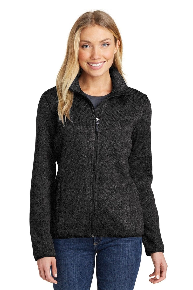 Port Authority Outerwear Port Authority ®  Ladies Sweater Fleece Jacket. L232