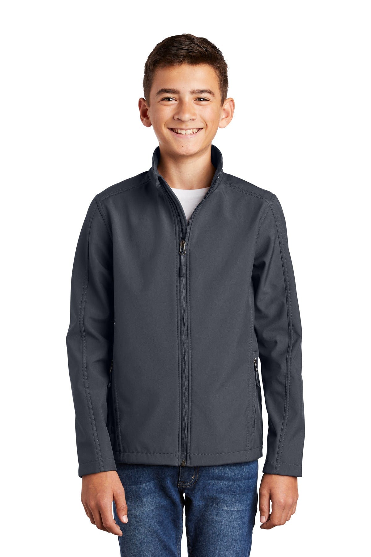 Port Authority Outerwear XS / Battleship Grey Port Authority ®  Youth Core Soft Shell Jacket. Y317