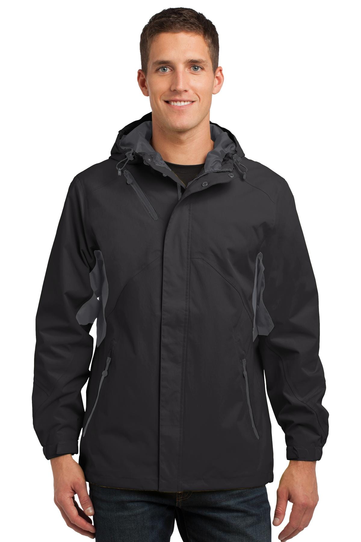 Port Authority Outerwear XS / Black/ Magnet Port Authority®  Cascade Waterproof Jacket.  J322