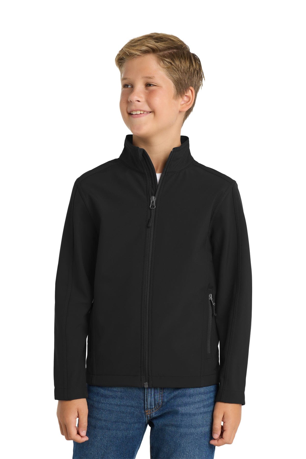 Port Authority Outerwear XS / Black Port Authority ®  Youth Core Soft Shell Jacket. Y317