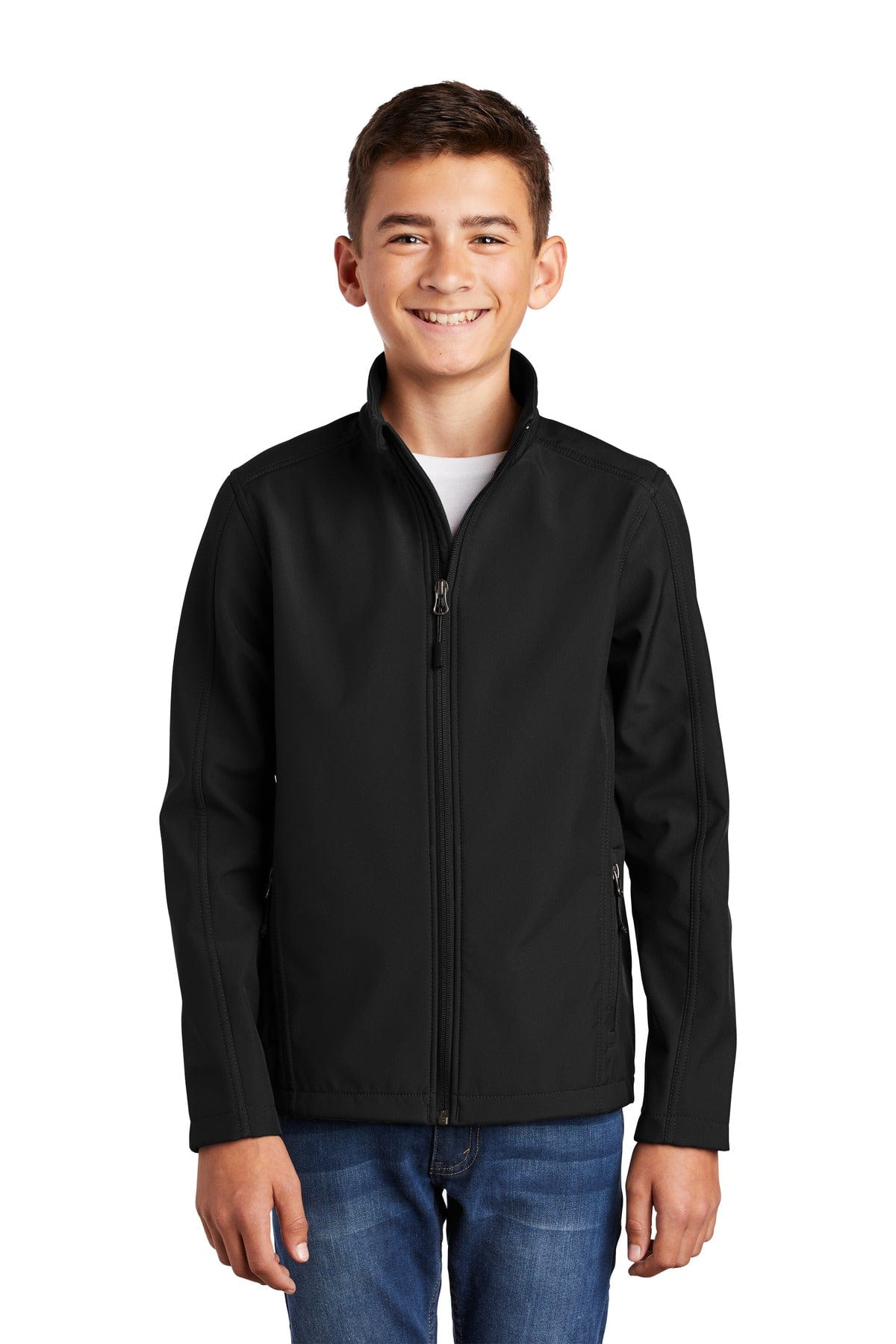 Port Authority Outerwear XL / Black Port Authority ®  Youth Core Soft Shell Jacket. Y317