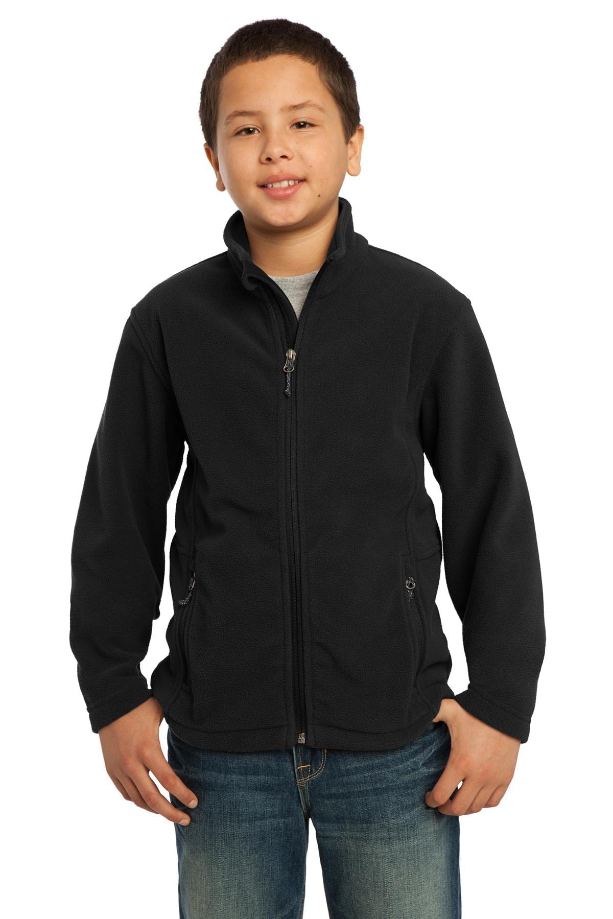 Port Authority Outerwear XS / Black Port Authority Youth Value Fleece Jacket. Y217