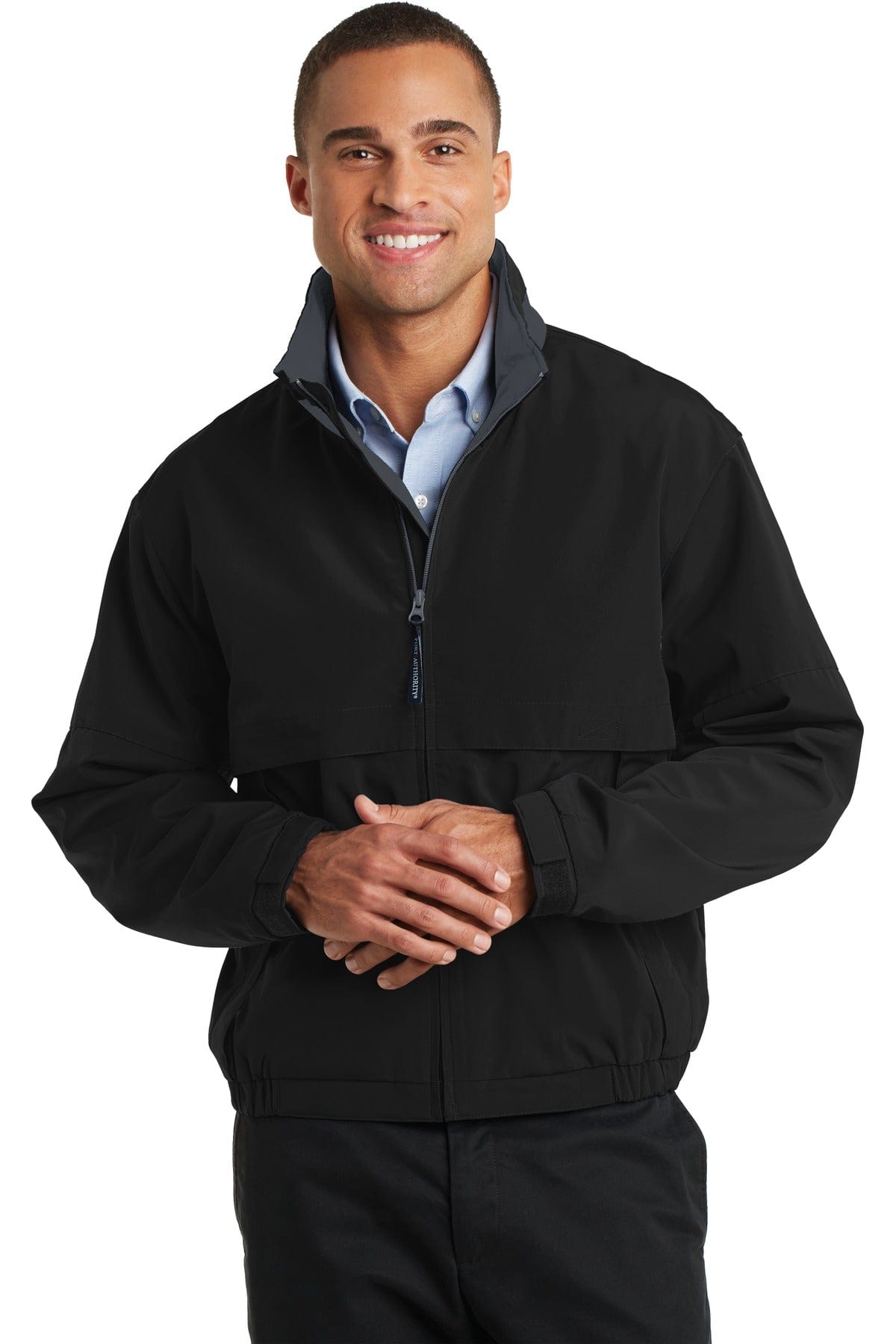 Port Authority Outerwear XS / Black/ Steel Grey Port Authority®  Legacy™  Jacket.  J764