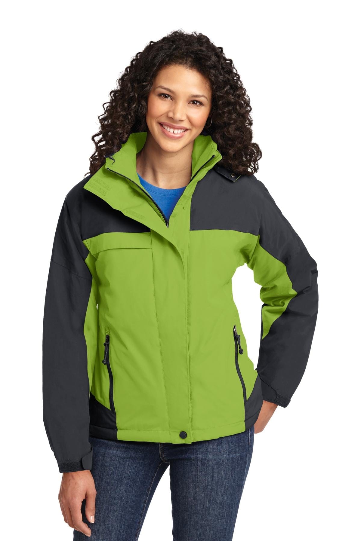 Port Authority Outerwear XS / Bright Pistachio/ Graphite Port Authority ®  Ladies Nootka Jacket.  L792